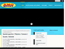 Tablet Screenshot of amosport.com